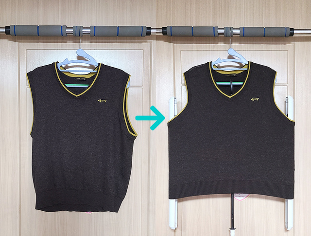 台なしでシャツをピンと伸ばせる、アイロンがけ専用ハンガー | ウィングフィットハンガー | Kickstarter fan!